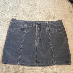 Free people corduroy mini skirt